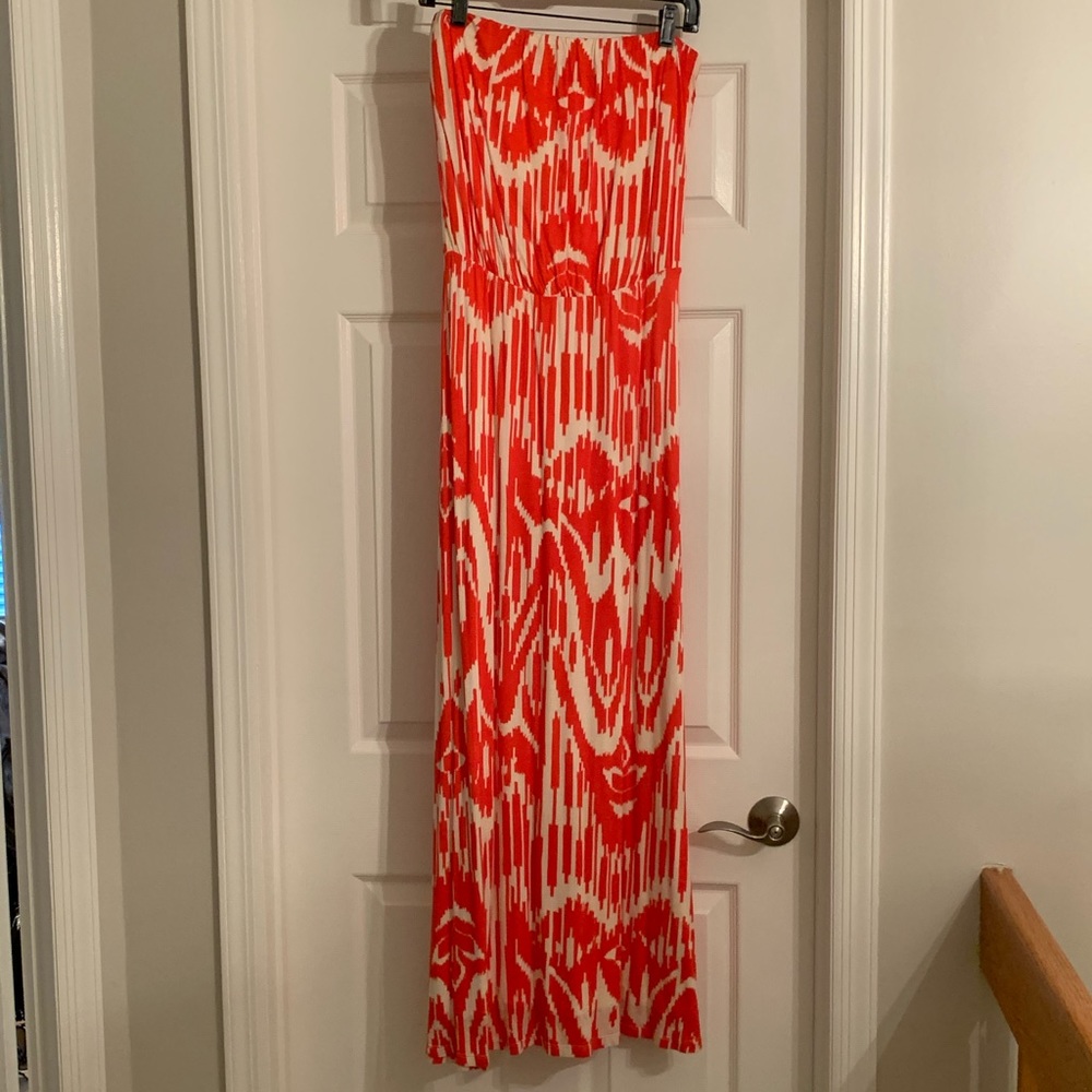 Strapless Maxi Dress- Velvet by Graham & Spencer